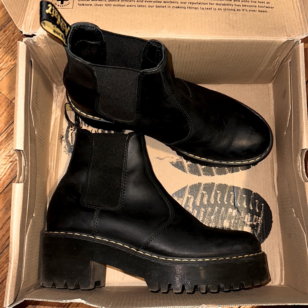 Dr Martens Rometty Heeled Boots